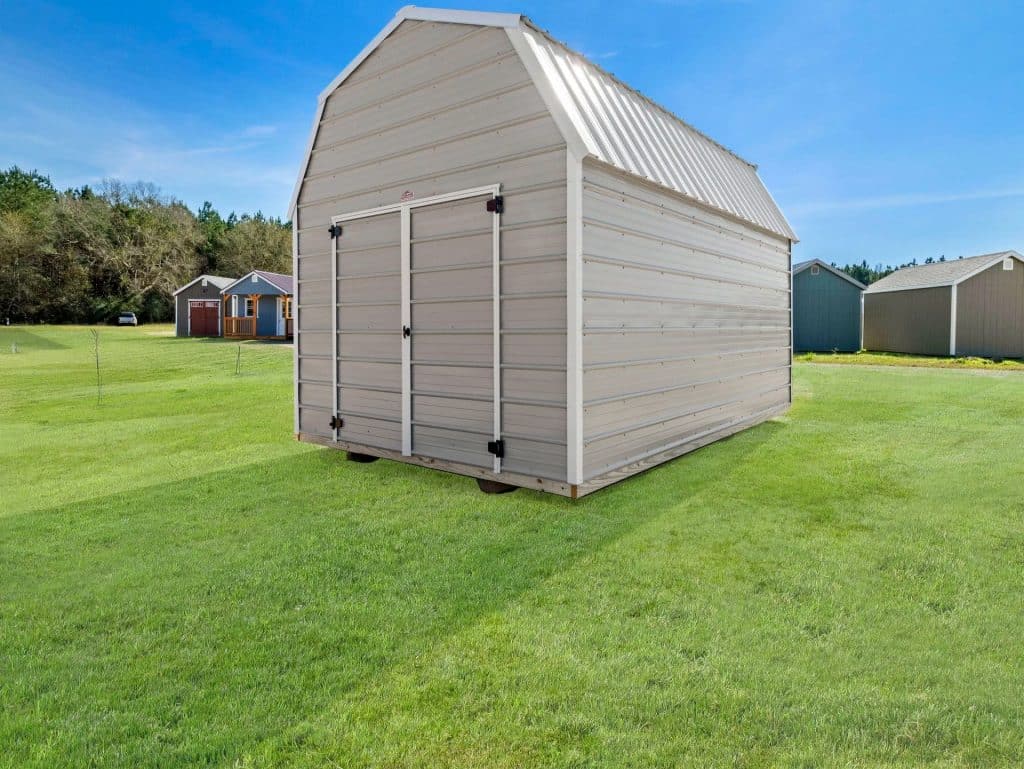Metal Lofted Barn