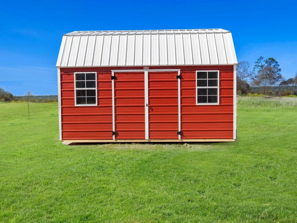 Metal Side Lofted Barn